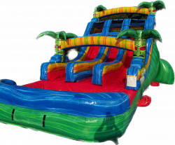 Reggae Rush 15' Dual Water Slide