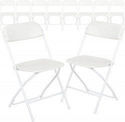 Folding Chair - White